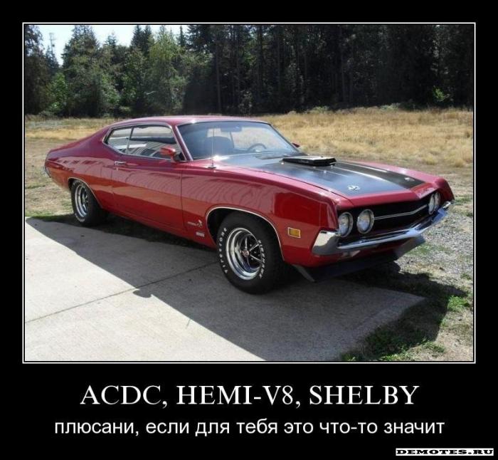 ACDC, HEMI-V8, SHELBY - ,     - 