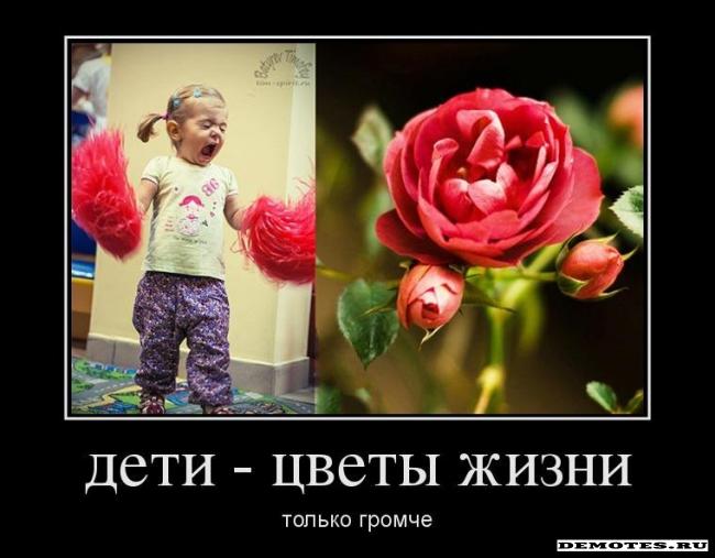 дети - цветы жизни - только громче